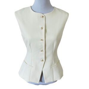 Third Form Skyline Tailored Bodice Tailored Vest Warm White Size 2
